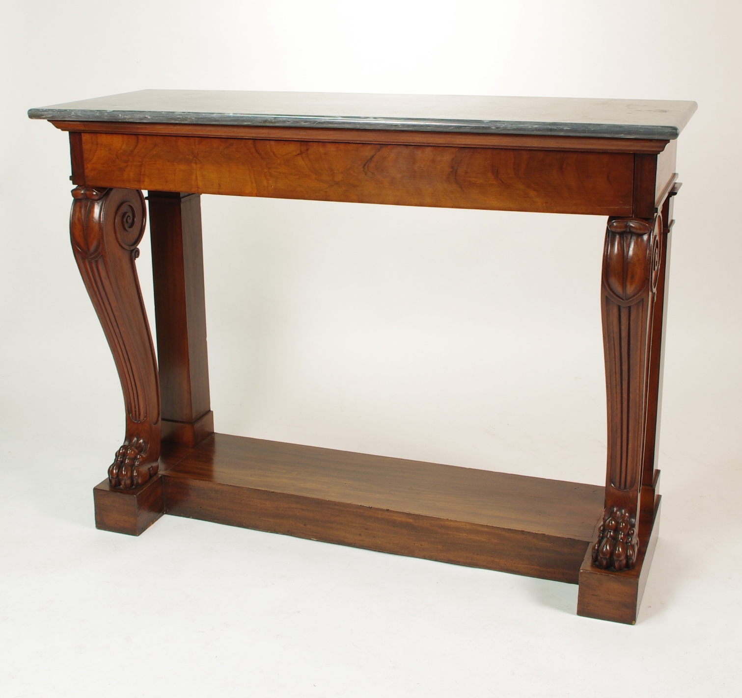 Fine Charles X Mahogany Console Table