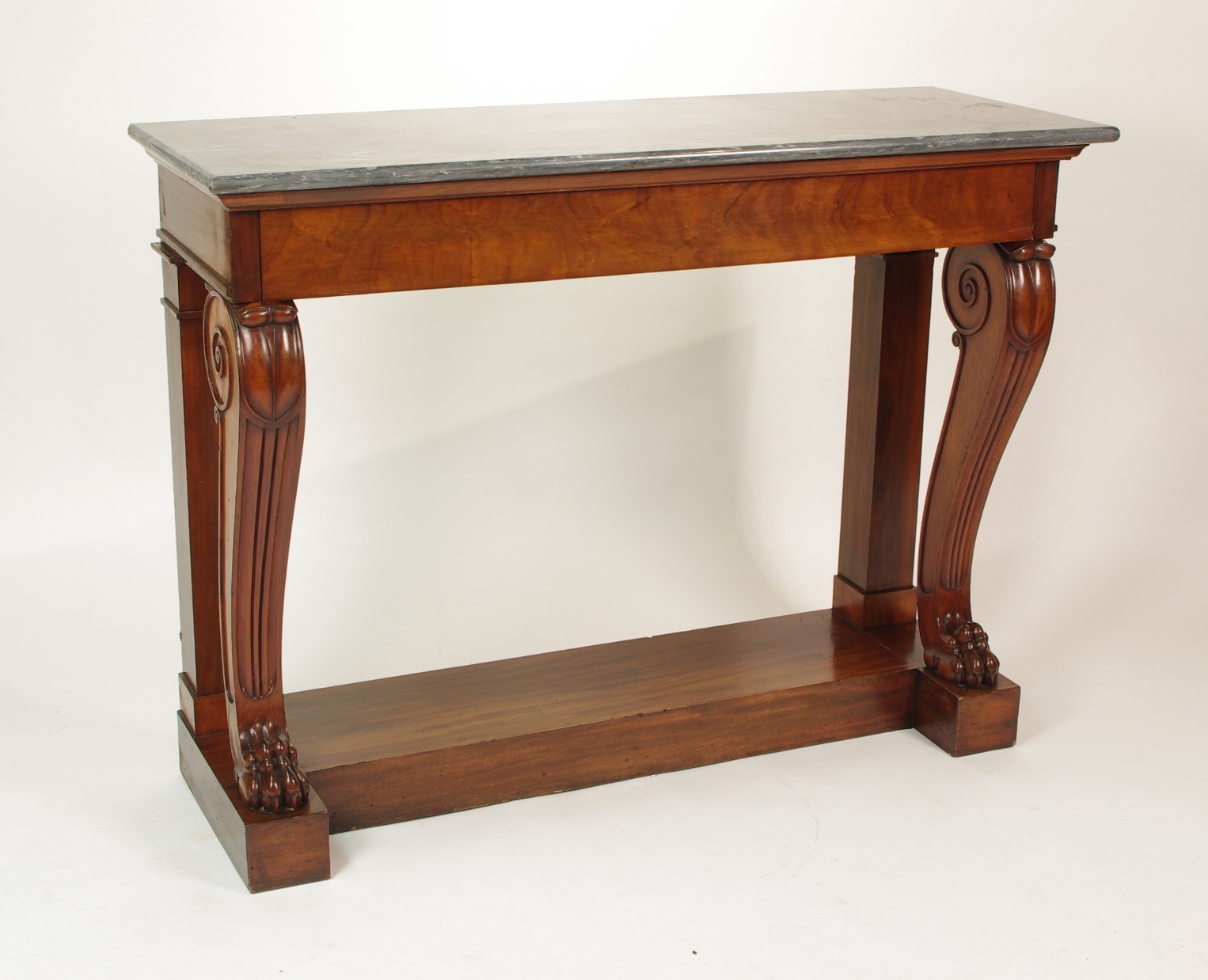 Fine Charles X Mahogany Console Table