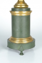 View 4: Green Tole Lamp, 19th c.