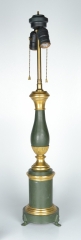 View 6: Green Tole Lamp, 19th c.