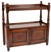 View 1: Early Victorian Mahogany Trolley, c. 1840