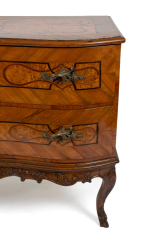 View 5: Italian Rococo Parquetry Chest of Drawers, c. 1760