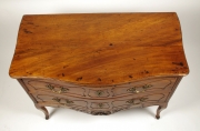 View 7: Louis XV Walnut Serpentine Chest of Two Drawers