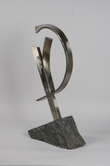 View 3: Abstract Sculpture Attributed to Brother Mel Meyer (1923- 2013)