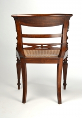 View 4: Four British Colonial Hardwood Open Armchairs