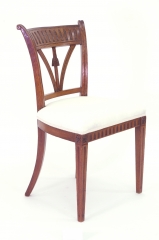 View 5: Set of Four Italian Side Chairs, c. 1800