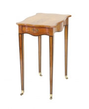 View 1: George III Satinwood Side Table, c. 1790