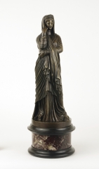 View 11: Grand Tour Bronze Figure of Pudicity, c. 1890