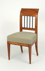 View 3: Biedermeier Cherry Side Chair, c. 1820