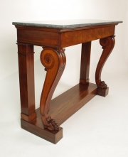 View 6: Fine Charles X Mahogany Console Table