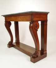 View 7: Fine Charles X Mahogany Console Table