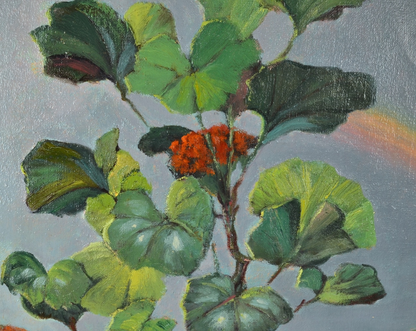 Oscar Daniel Soellner (1890-1952) American, "Our Picture Window"