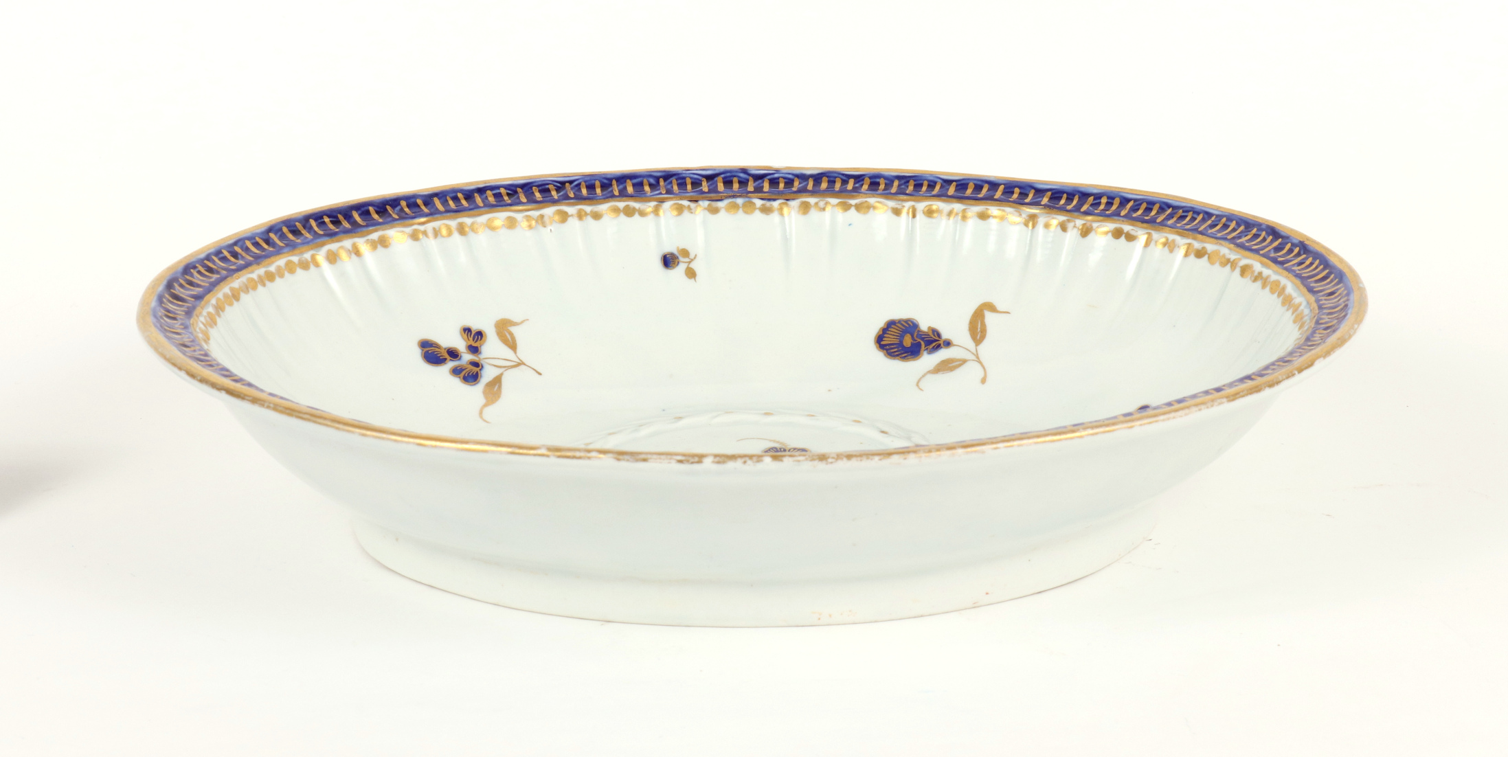 Caughley Oval Bowl, c. 1780-90