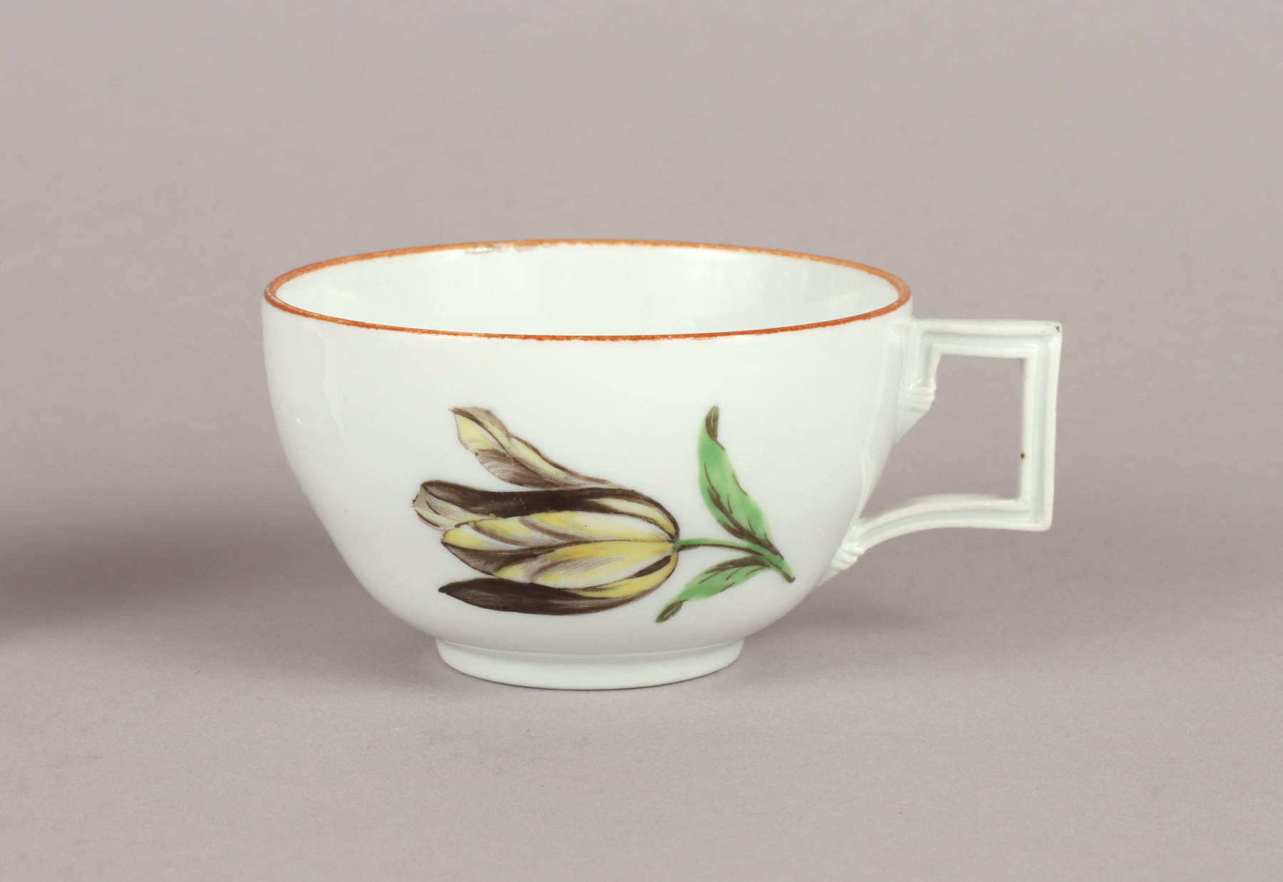 Marcolini Meissen Cup and Saucer, c. 1810