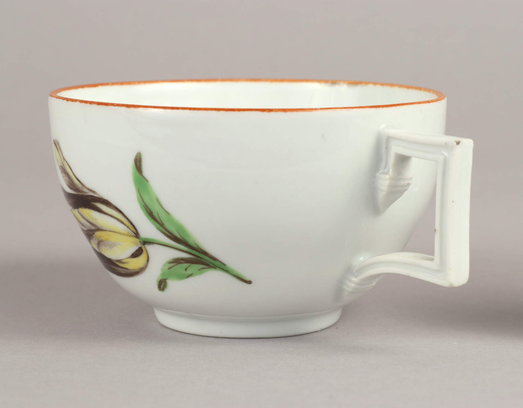 Marcolini Meissen Cup and Saucer, c. 1810