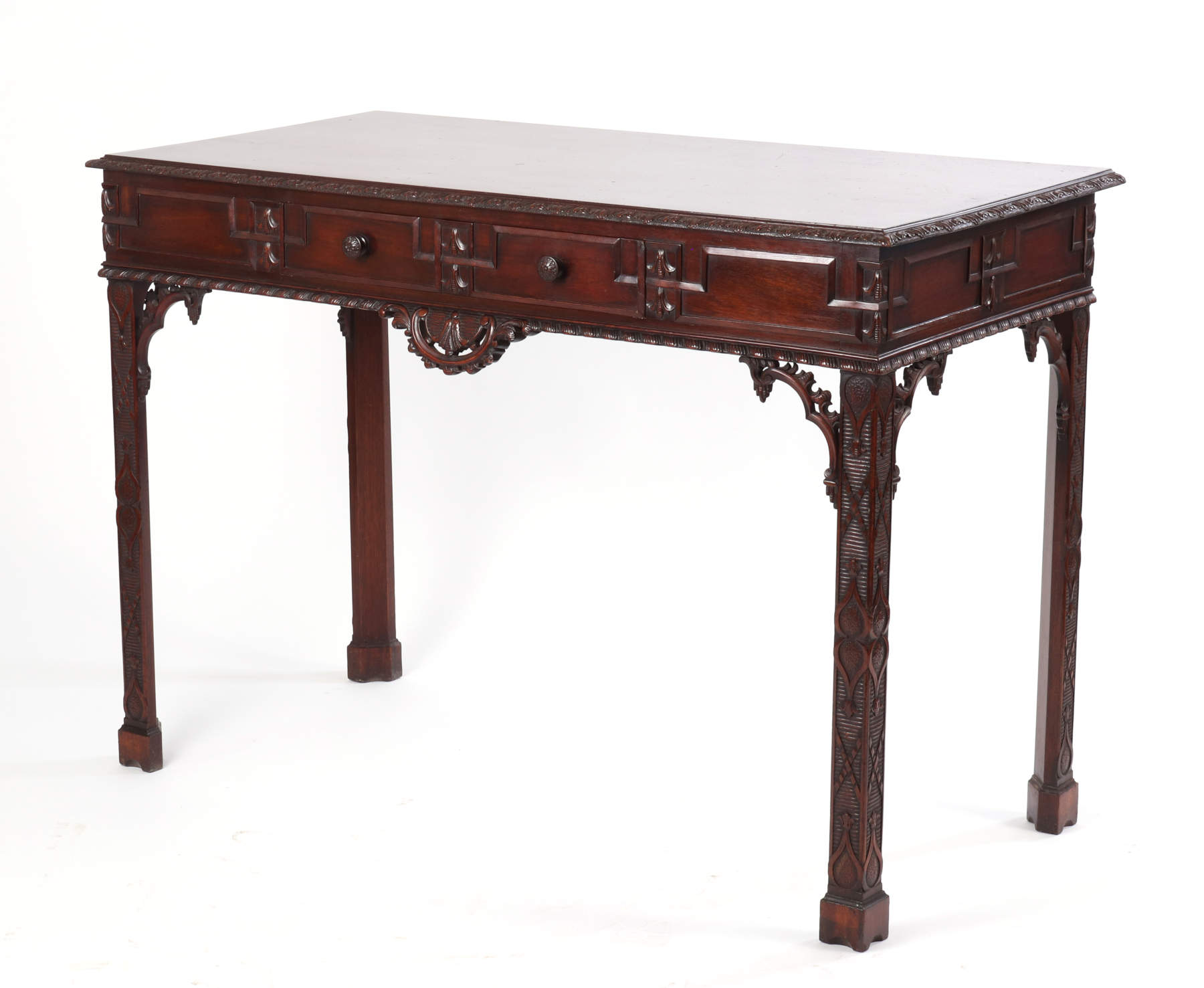 George III Mahogany Side Table, c. 1800