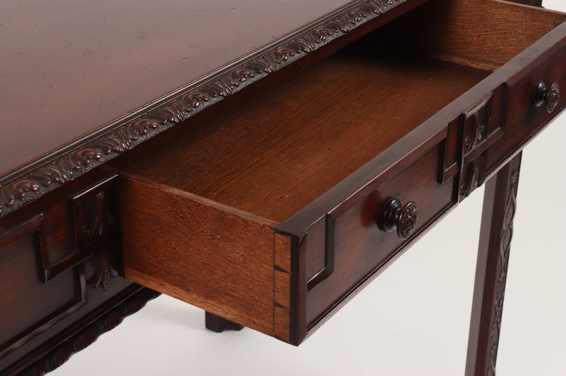 George III Mahogany Side Table, c. 1800