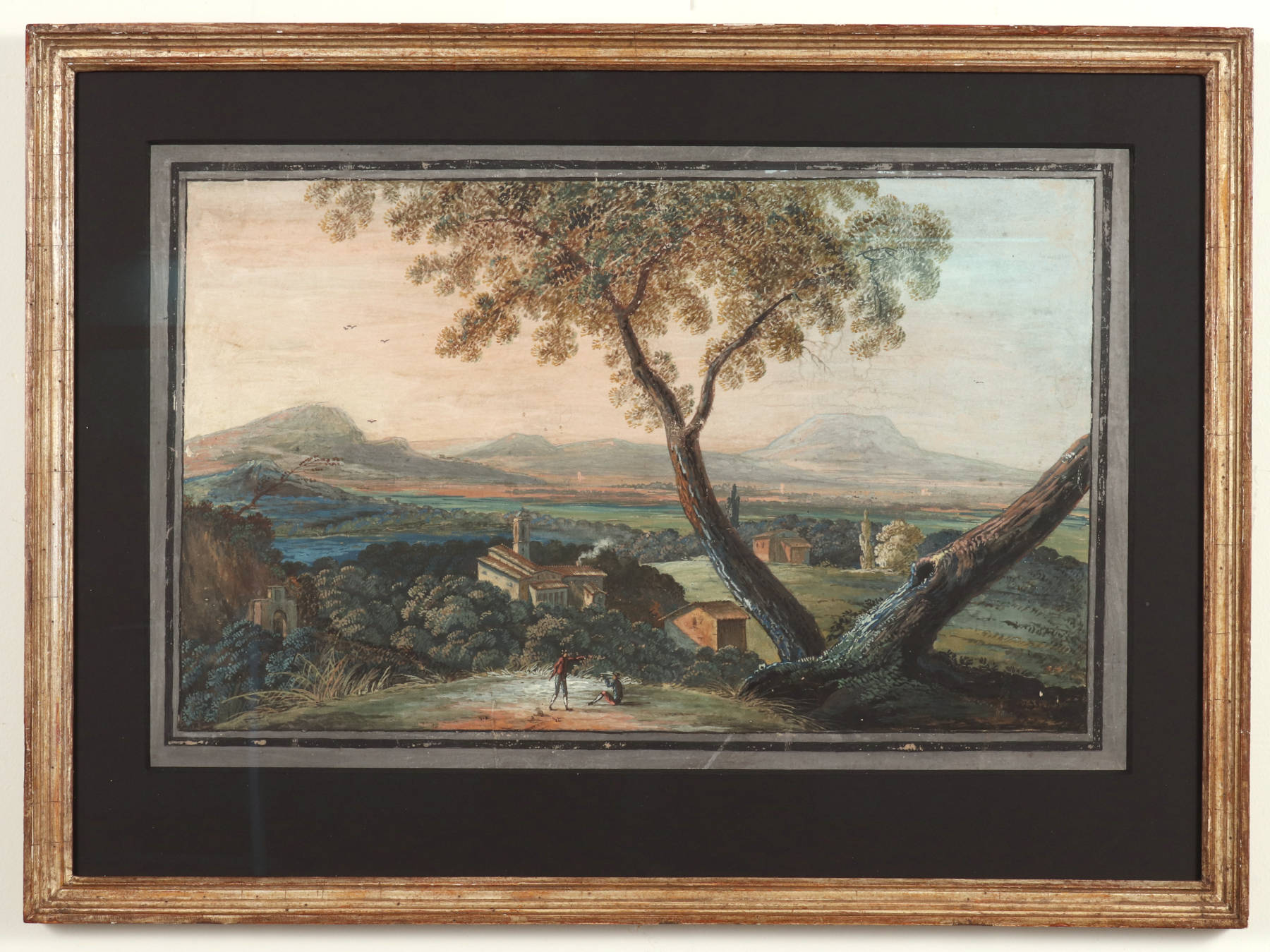 Pair of Pastoral Landscapes, 18th c.