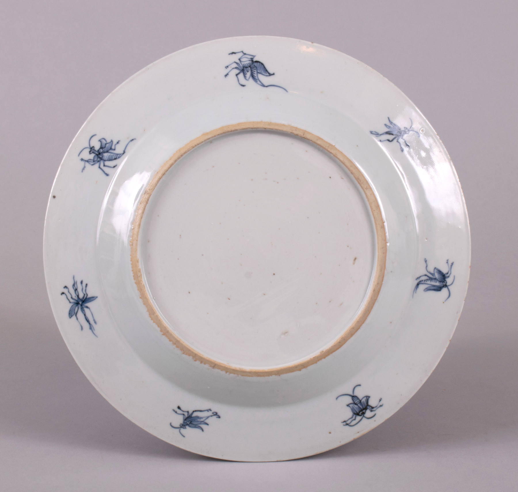 Chinese Export "The Lady with a Parasol" Plate, c. 1736-40