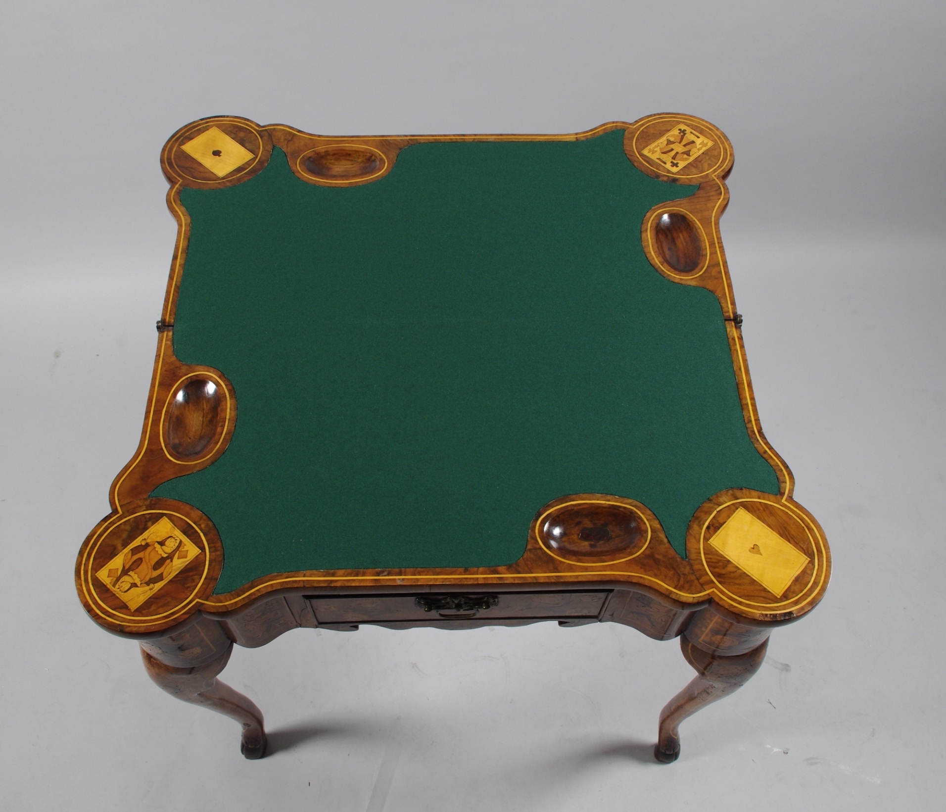 Robert Morrissey Antiques: Fine Dutch Marquetry Game Table
