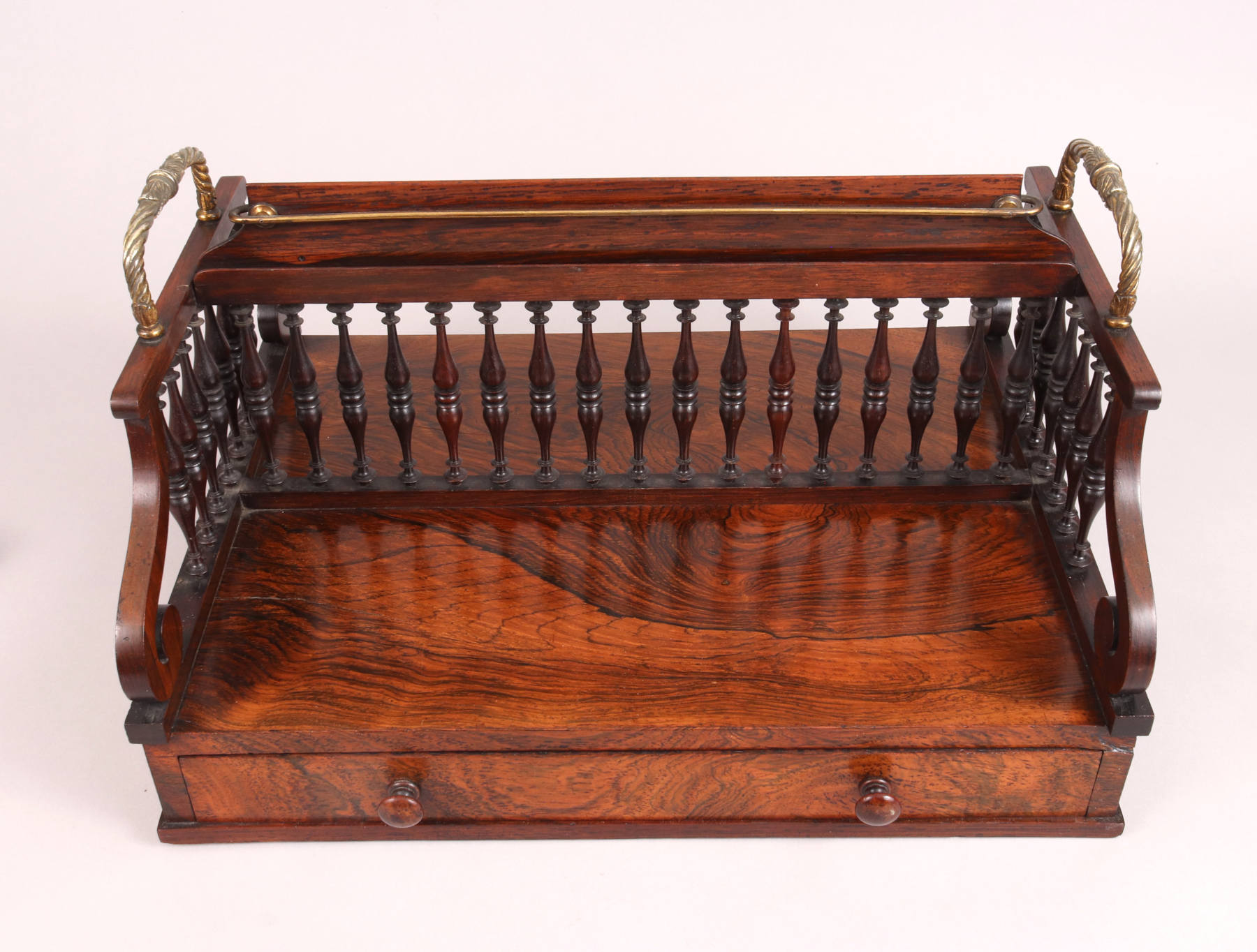 Regency Rosewood Desk Caddy, c. 1810