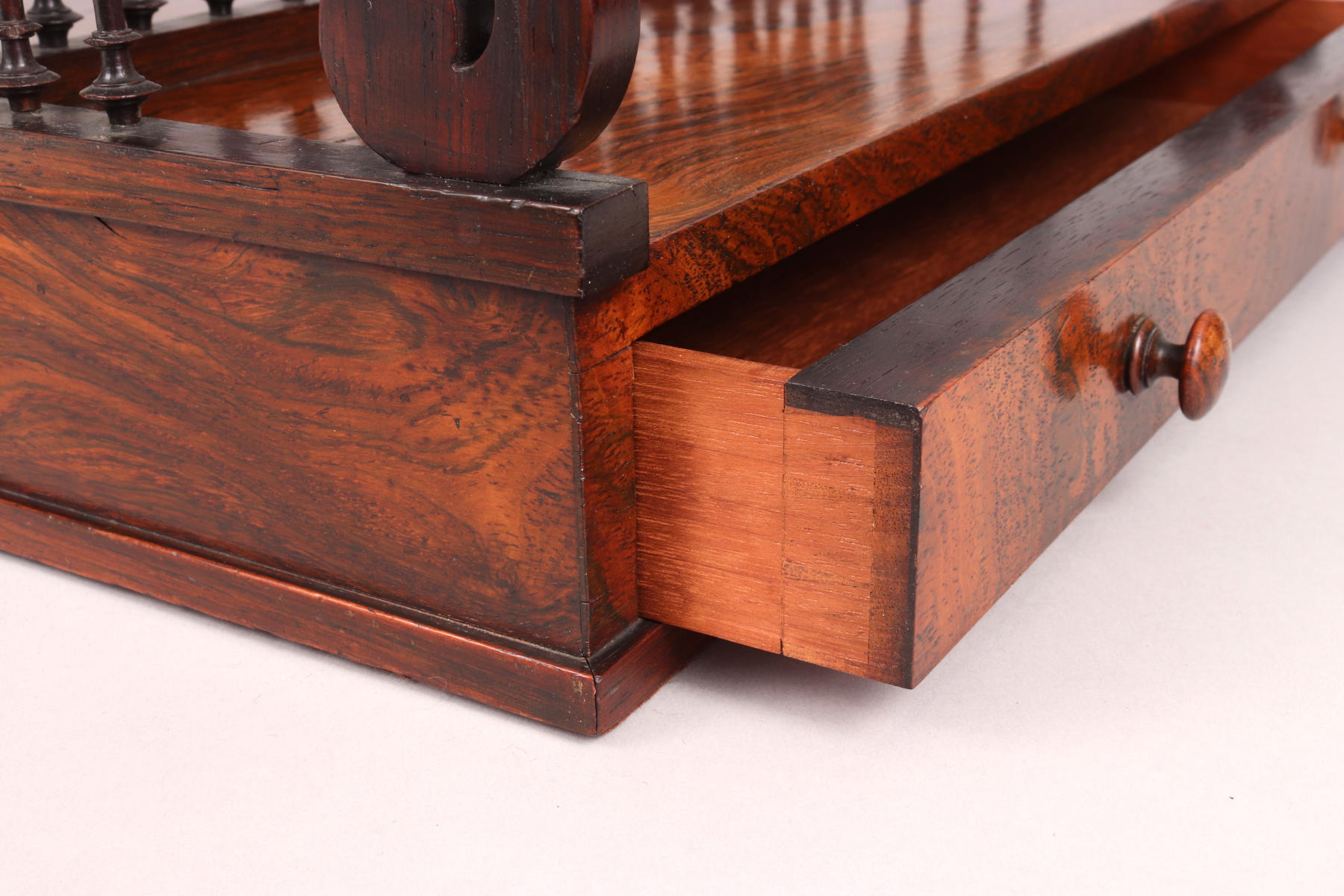 Regency Rosewood Desk Caddy, c. 1810