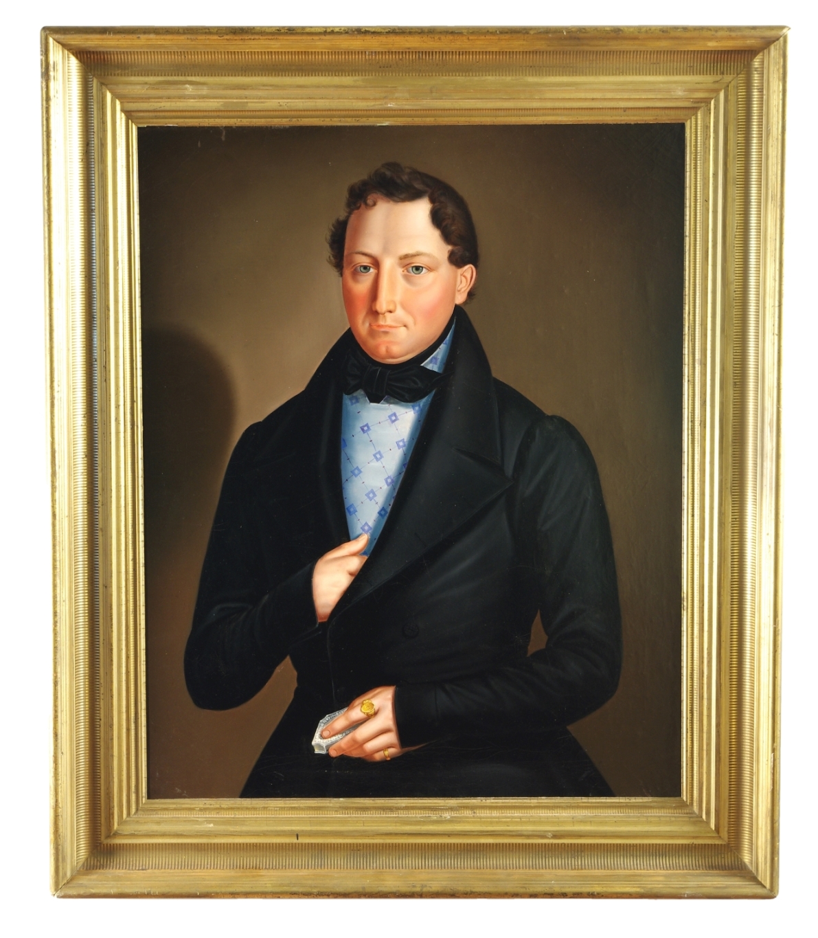 Biedermeier Portrait of a Gentleman, c. 1820