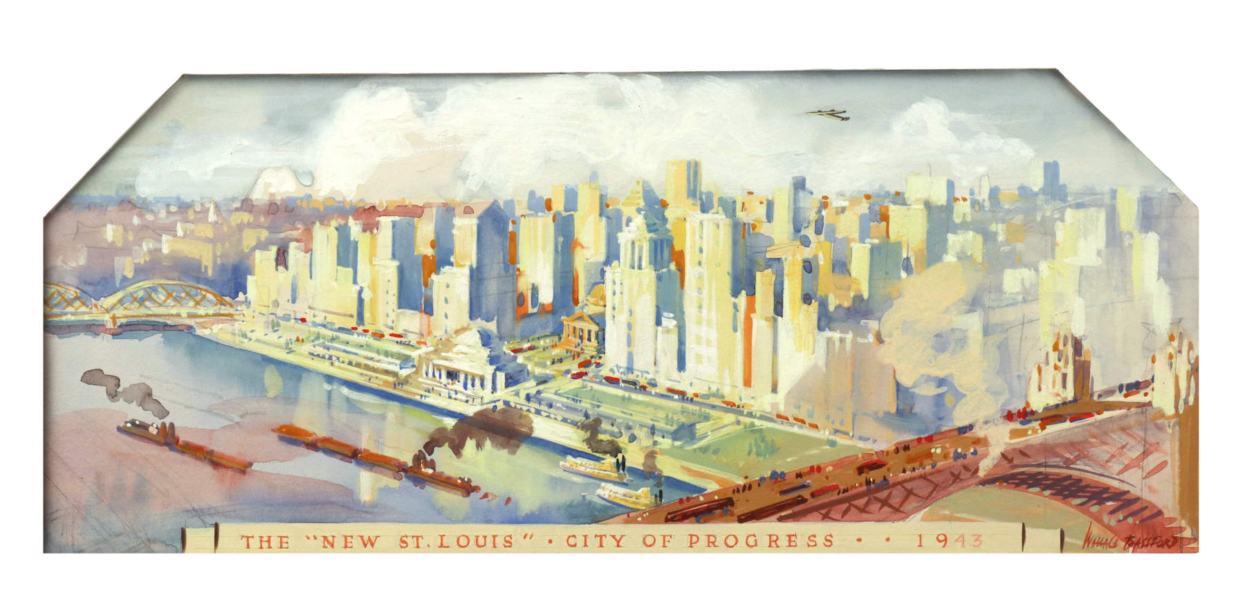 Robert Morrissey Antiques Wallace Bassford (19001998) "The New St