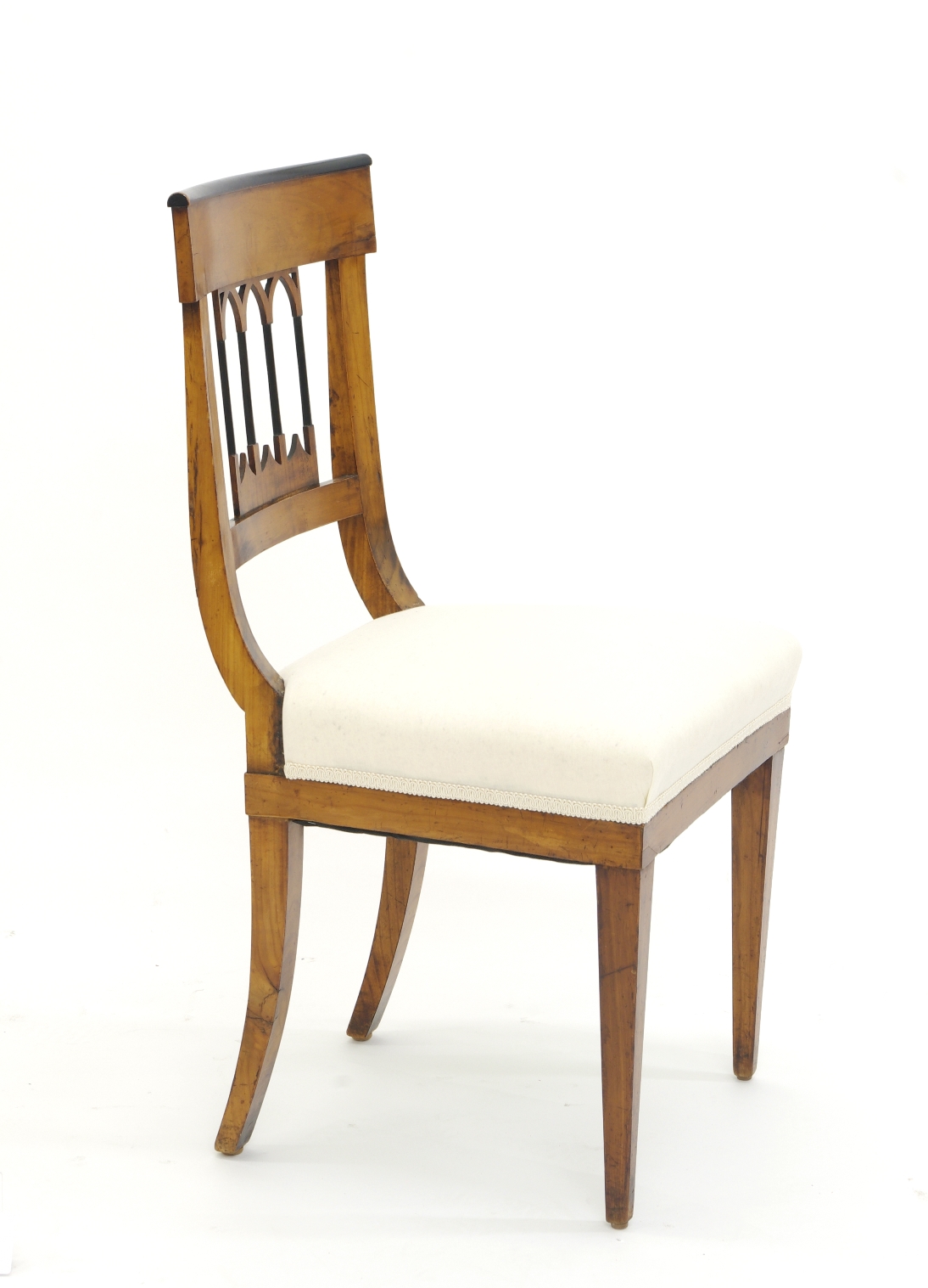 Set of Four Biedermeier Side Chairs, c. 1810-20