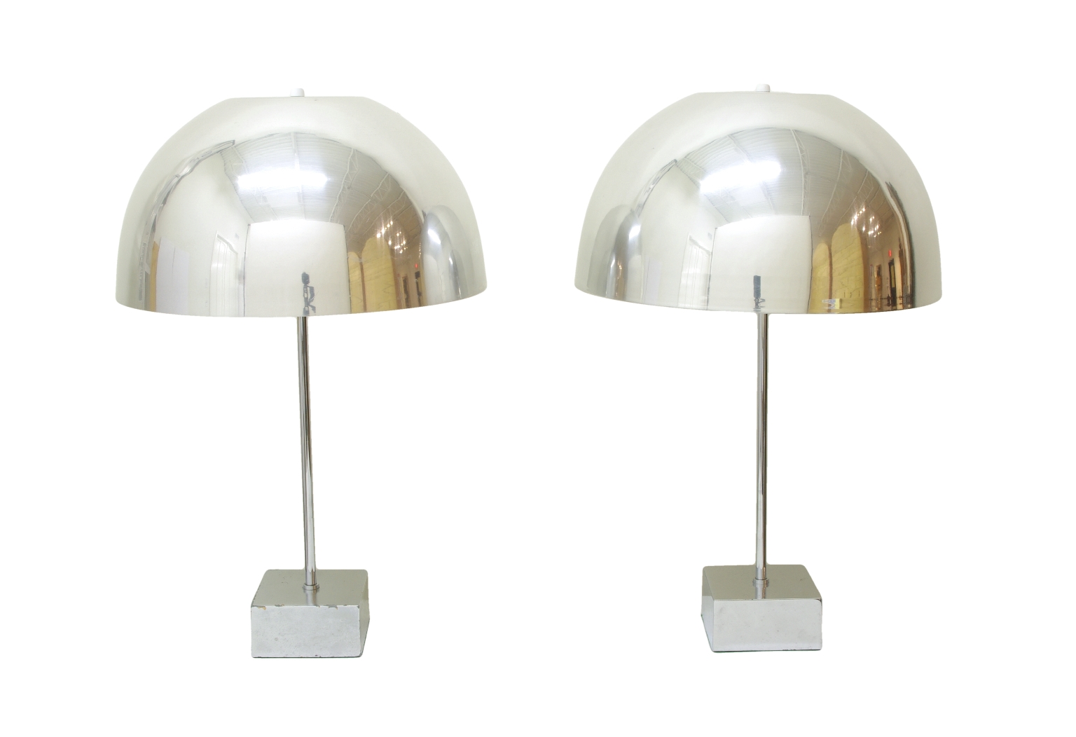 Pair of Mushroom Lamps by Paul Mayen, 1960's