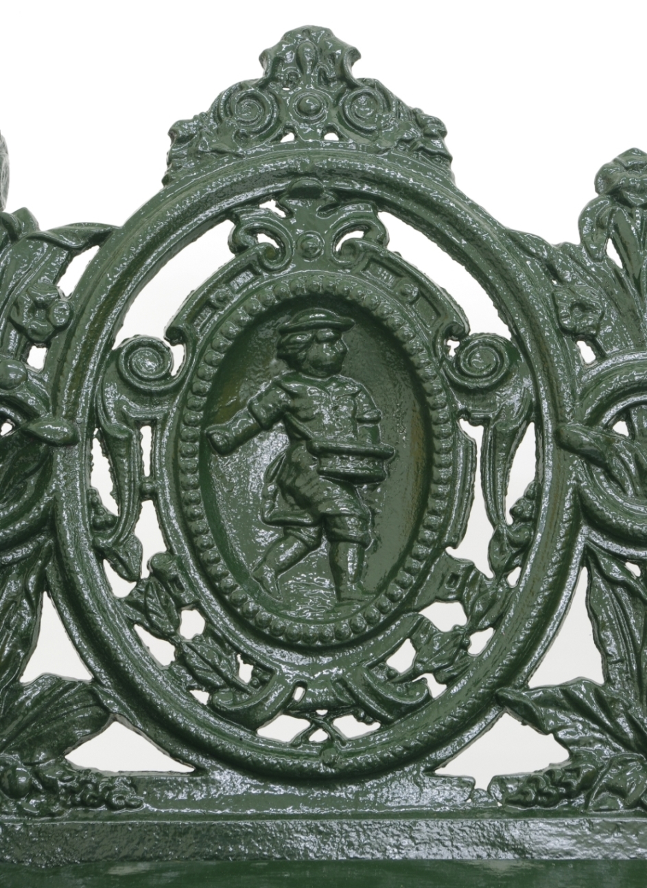 Cast Iron Garden Bench, 1880