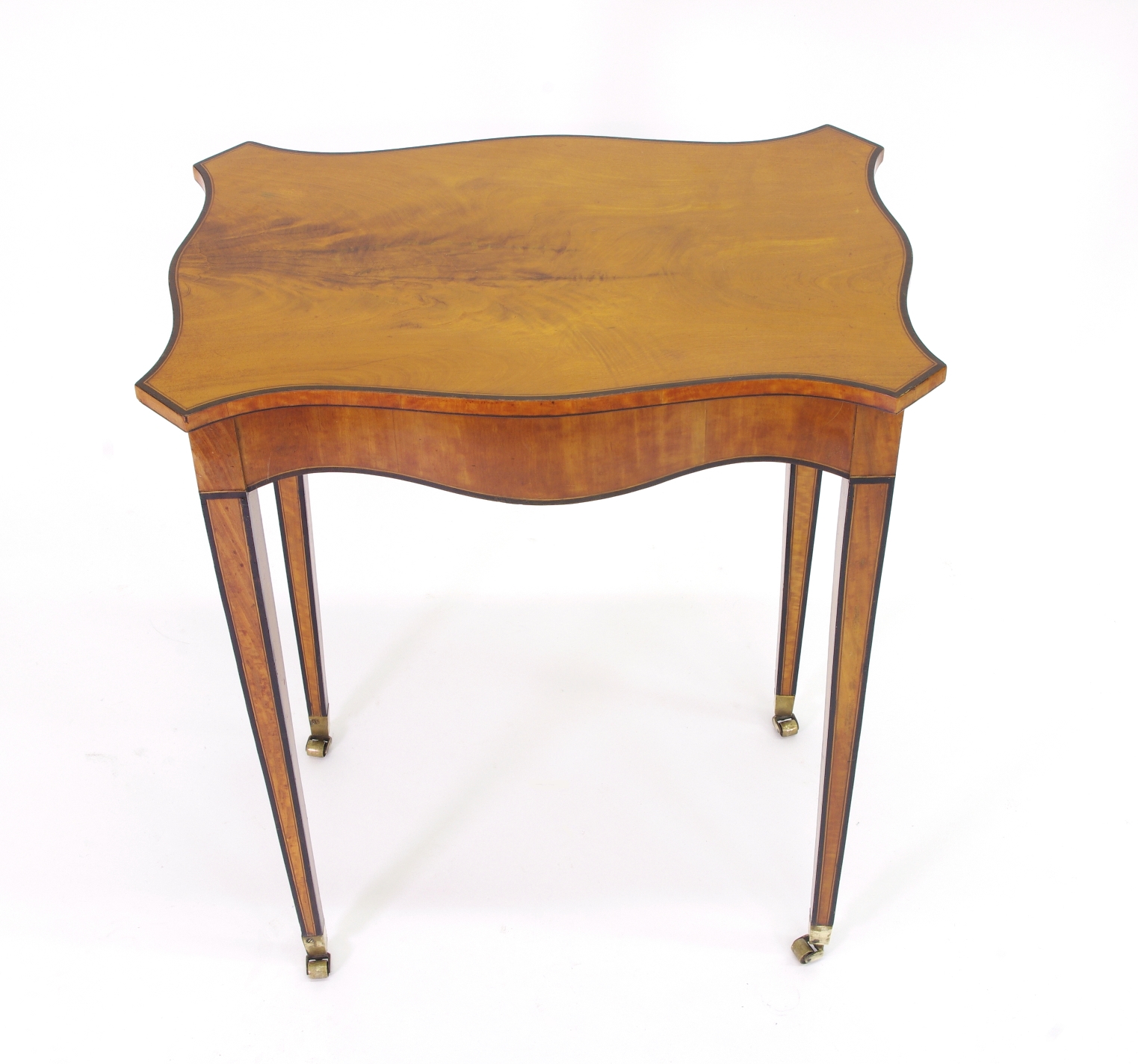 George III Satinwood Side Table, c. 1790