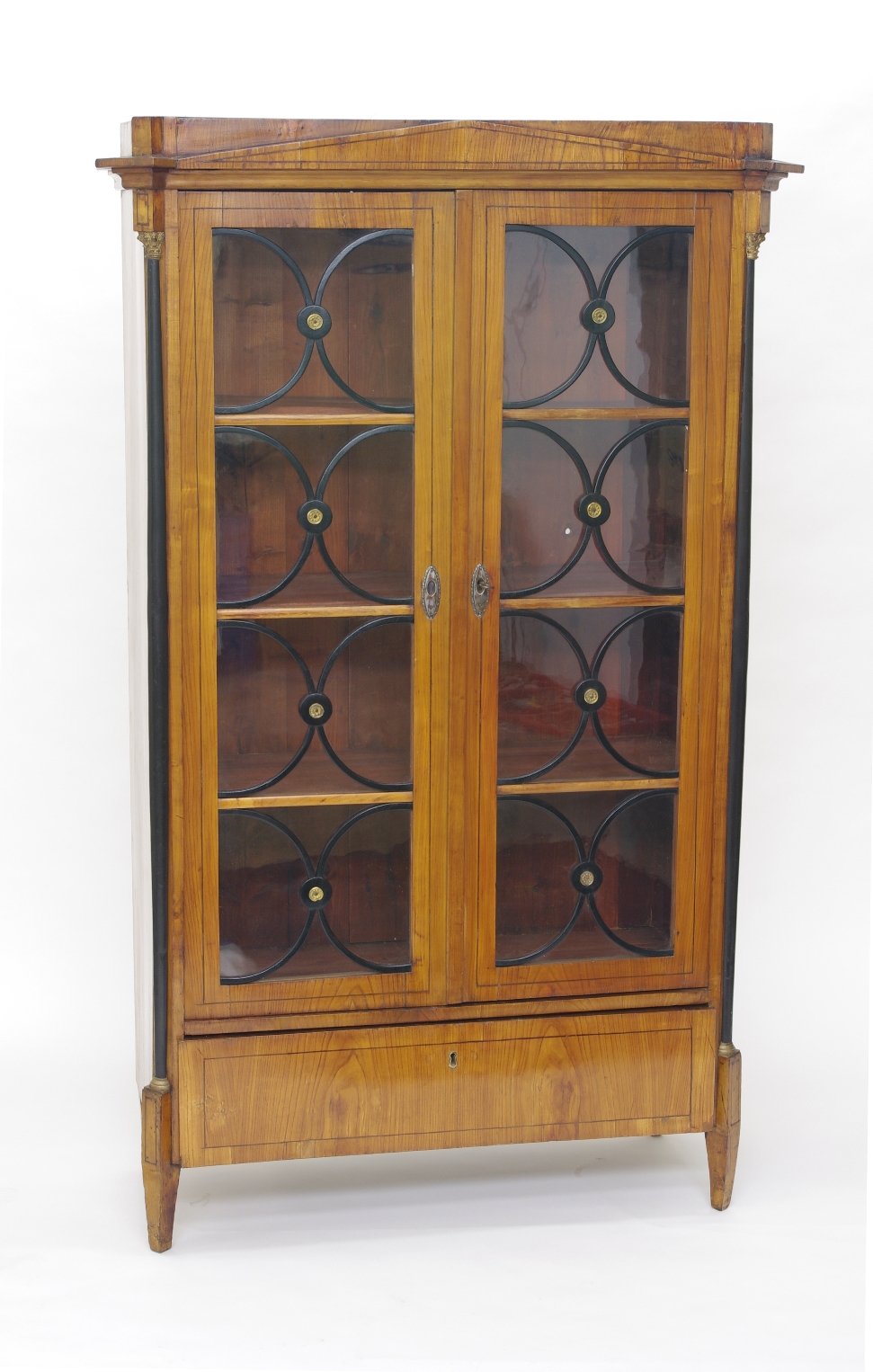 Biedermeier Cherry Bookcase, c. 1820