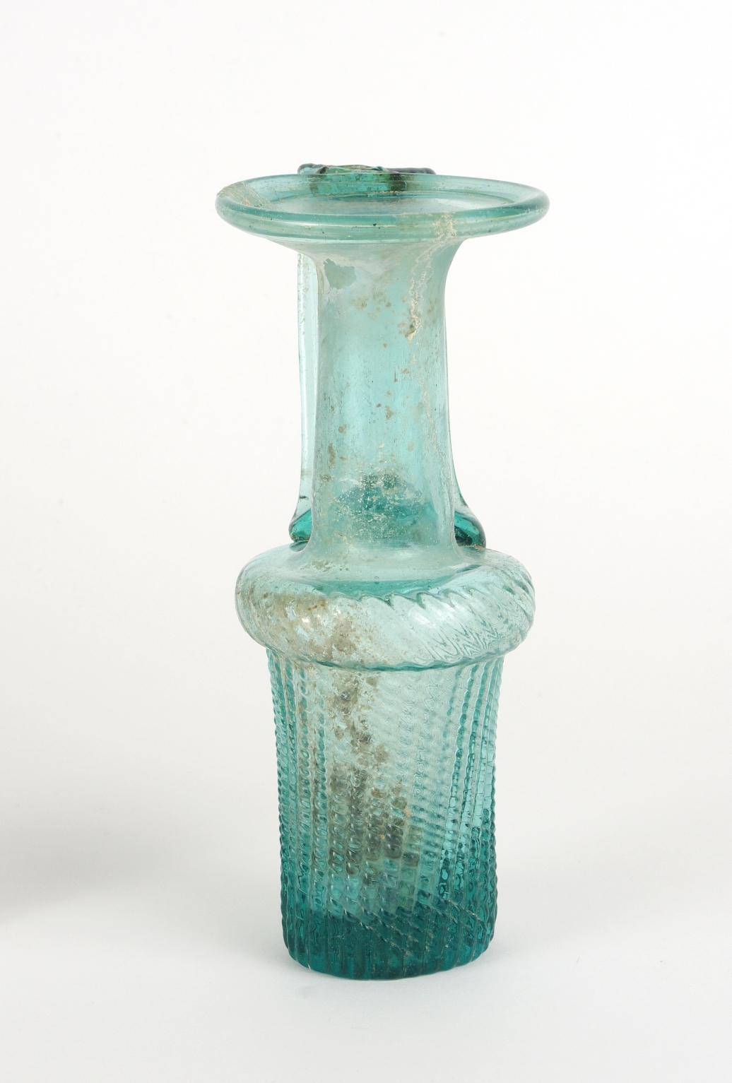 Early Byzantine Blown Glass Jug, Late 4th-Mid 5th Century AD
