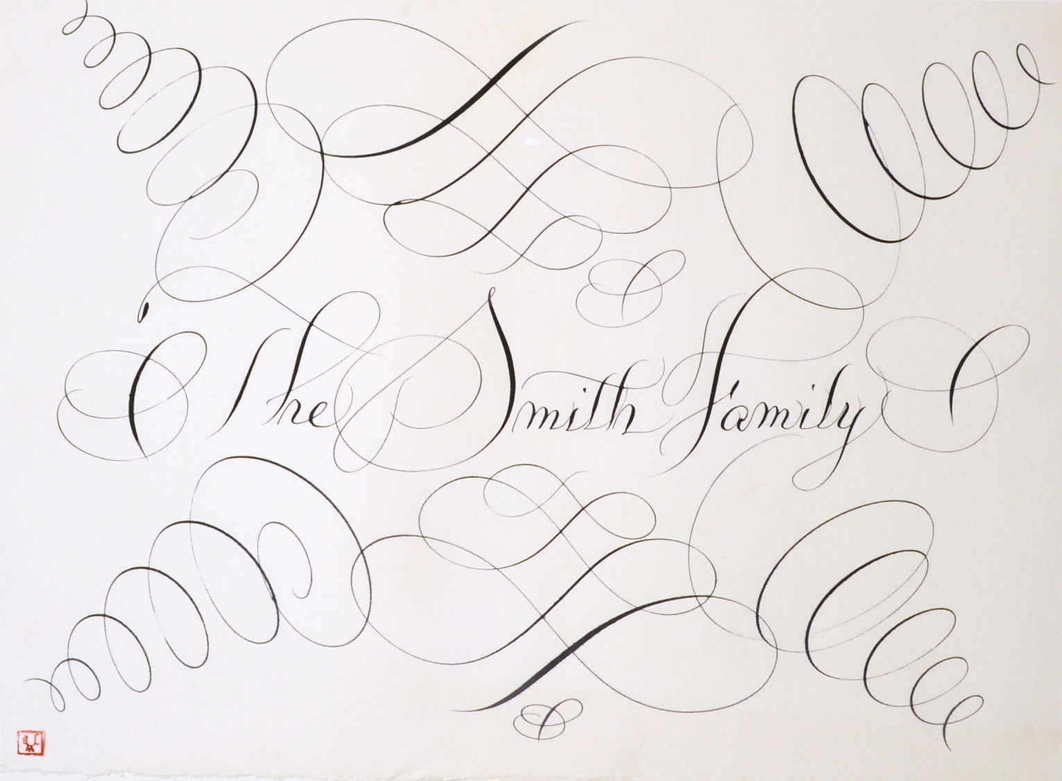 Commissioned Calligraphy