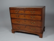 View 1: George II Mahogany Small Chest of Drawers