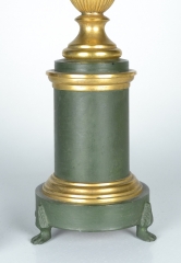 View 3: Green Tole Lamp, 19th c.