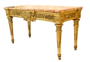 View 4: Fine Italian Carved and Giltwood Neoclassical Console Table, c.1790
