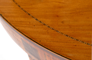 View 4: George III Satinwood Inlaid Oval Table, c. 1790