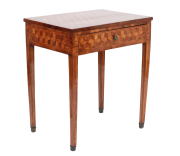 View 1: Italian Parquetry Side Table, c. 1790