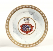 View 3: Pair of Barr, Flight & Barr Worcester Armorial Plates, c. 1810