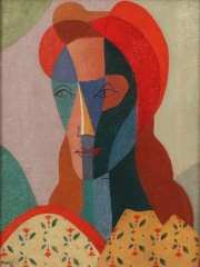Julio Payro (1899-1971) "Portrait of a Woman", 1950