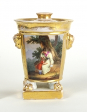 View 8: Pair of Old Paris Potpourri Vases, c. 1820-30