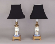 View 6: Pair of Paris Porcelain Putti Mounted as Lamps, c. 1810-20