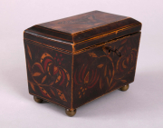 View 6: Regency Painted Tea Caddy, c. 1810-20