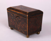 View 7: Regency Painted Tea Caddy, c. 1810-20