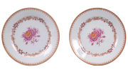 View 1: Pair of Chinese Export Plates from the Abigail Adams Service, c. 1780