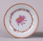 View 2: Pair of Chinese Export Plates from the Abigail Adams Service, c. 1780