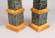 View 6: Pair of Grand Tour Marble Obelisks, Mid 19th c.