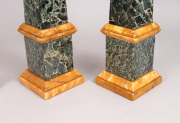 View 7: Pair of Grand Tour Marble Obelisks, Mid 19th c.